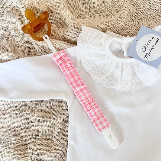 PIPPA VICHY Pacifier Clip