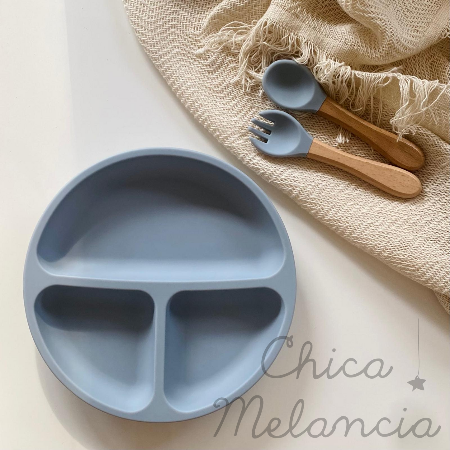Conjunto Prato e Talheres SAMBA