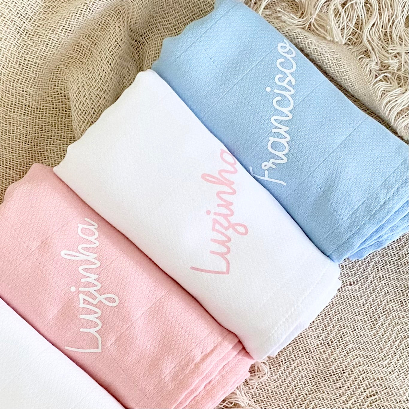 Conjunto NOME (Rosa ou Azul)