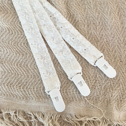 Fita-Chucha BORDADO BRANCO MARFIM