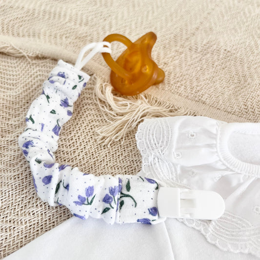 LAVENDER Pacifier Clip