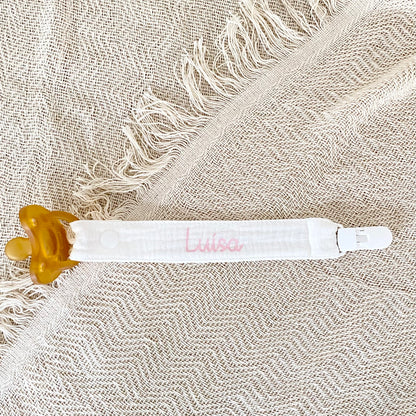 Conjunto PENELOPE BRANCO (Babete e Fita-Chucha)