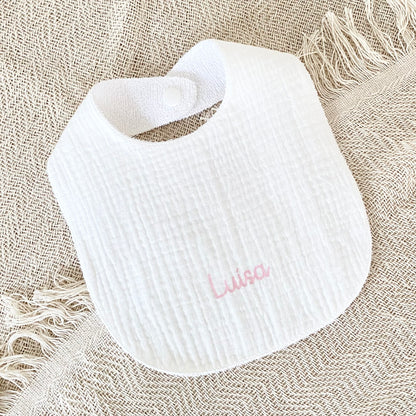 Conjunto PENELOPE BRANCO (Babete e Fita-Chucha)