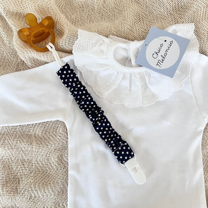NIGHT STARS Pacifier Clip