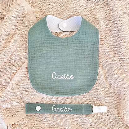 Conjunto PENELOPE (Babete Impermeável e Fita-Chucha)
