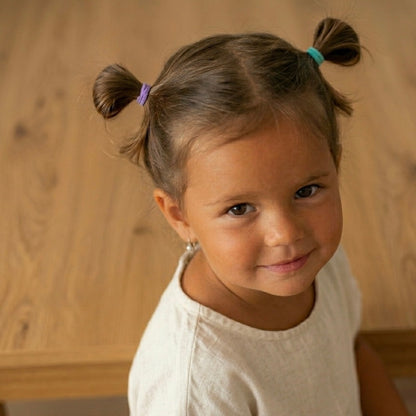 Mini Hair Elastics - RAINBOW PACK