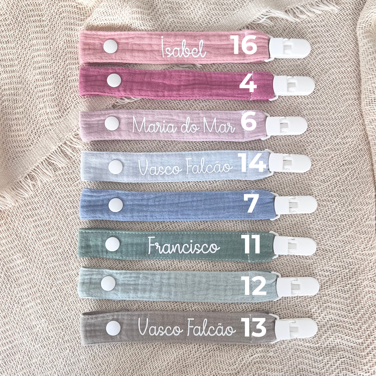 Fita-Chucha PENELOPE LISA (Personalizável)