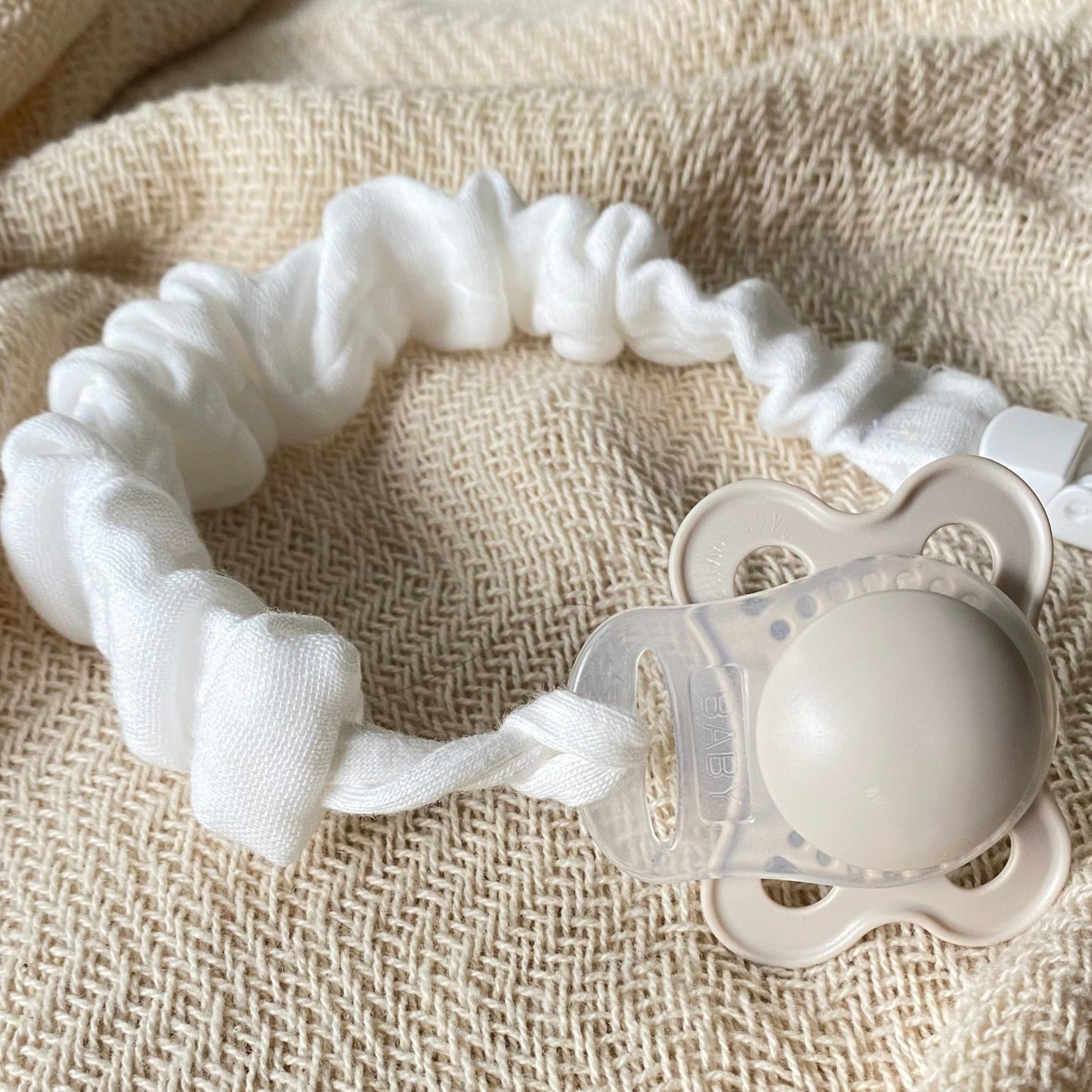 Button Pacifier Adapter